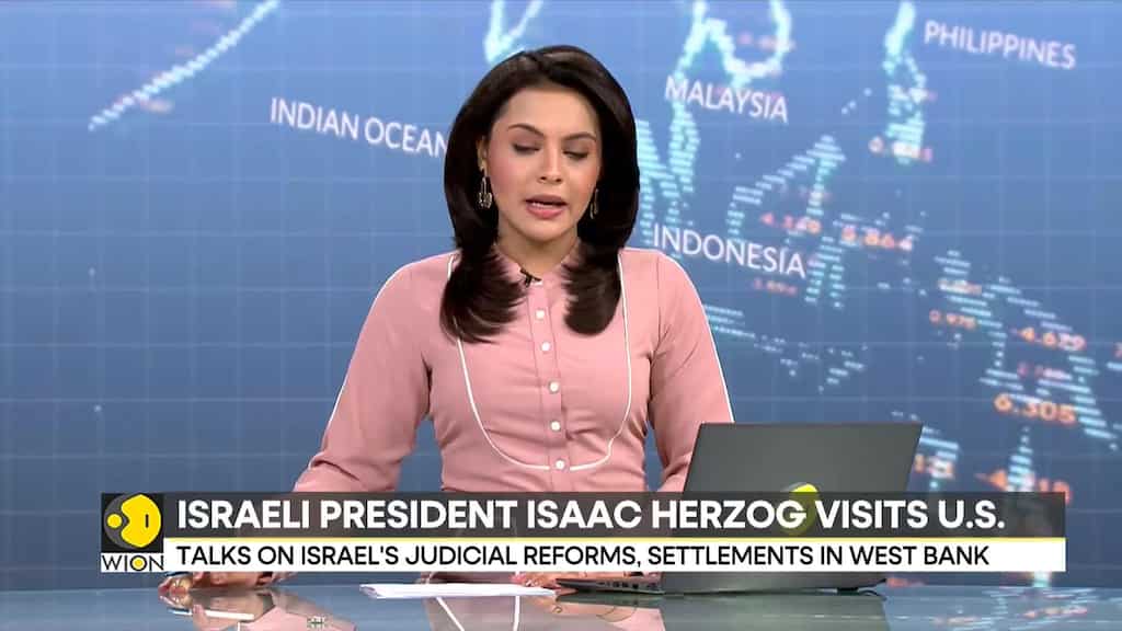 Israeli President Isaac Herzog visits the US