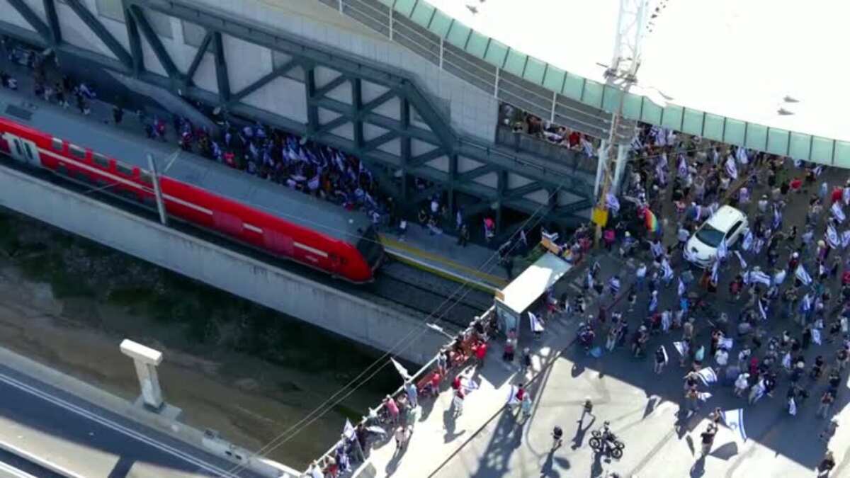 Dozens of protests across Israel