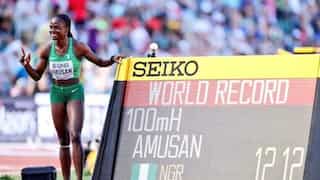 Women's hurdles world record-holder Tobi Amusan charged with anti-doping violation