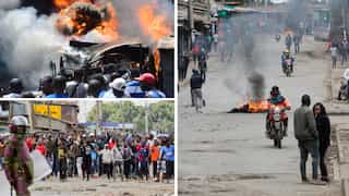 Kenya: Protesters clash with police as three-day protest over tax hikes begins; over 300 arrested