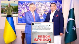 Russian journalist expelled from joint presser of Ukrainian, Pakistan foreign ministers