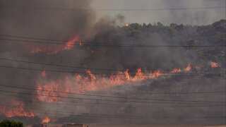 Greece battles wildfires for fifth day amid heatwave