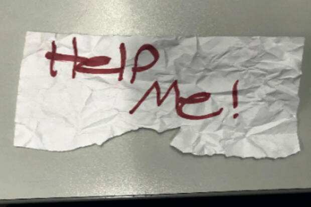13-year-old kidnapped girl rescued after holding up ‘help me sign’ inside car in California