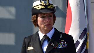 In a first, President Joe Biden chooses a female admiral to lead US Navy