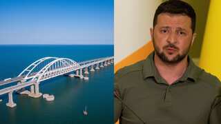 Zelensky calls Crimea bridge 'legitimate military target', says it feeds ammunition for war