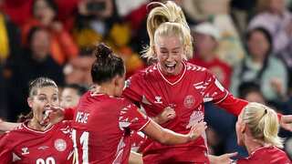 FIFA Women's WC: Amalie Vangsgaard's 90th minute winner stuns China as Denmark celebrate return in style