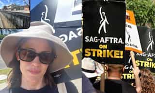 'Proud to walk in solidarity': Jennifer Garner joins actors on the picket line