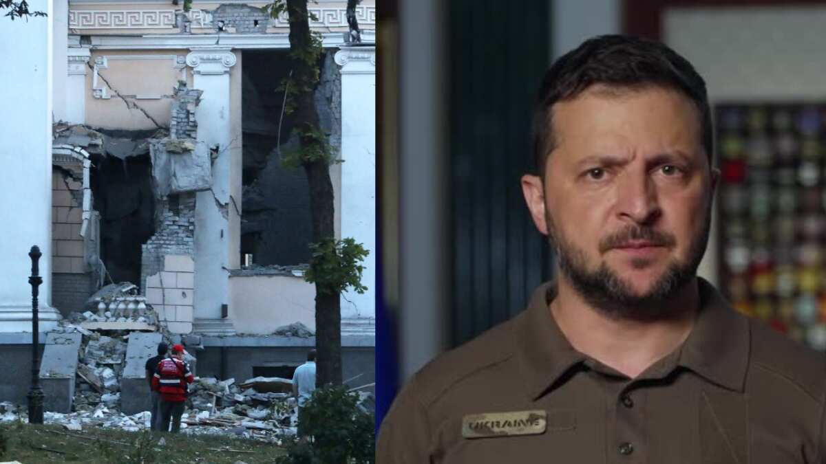 Zelensky vows to 'retaliate' after overnight strikes on Odesa by Russia Zelensky vows to 'retaliate' after overnight strikes on Odesa by Russia
