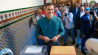 Spain elections: Spaniards vote in snap polls following campaign centered on women's rights