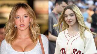 Goth-glam! Sydney Sweeney stuns in all-black ensemble while shooting music video in Los Angeles