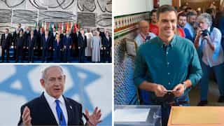 Top 10 world news: Israel PM 'doing great' after surgery, Italy hopes to tackle illegal migration, and more
