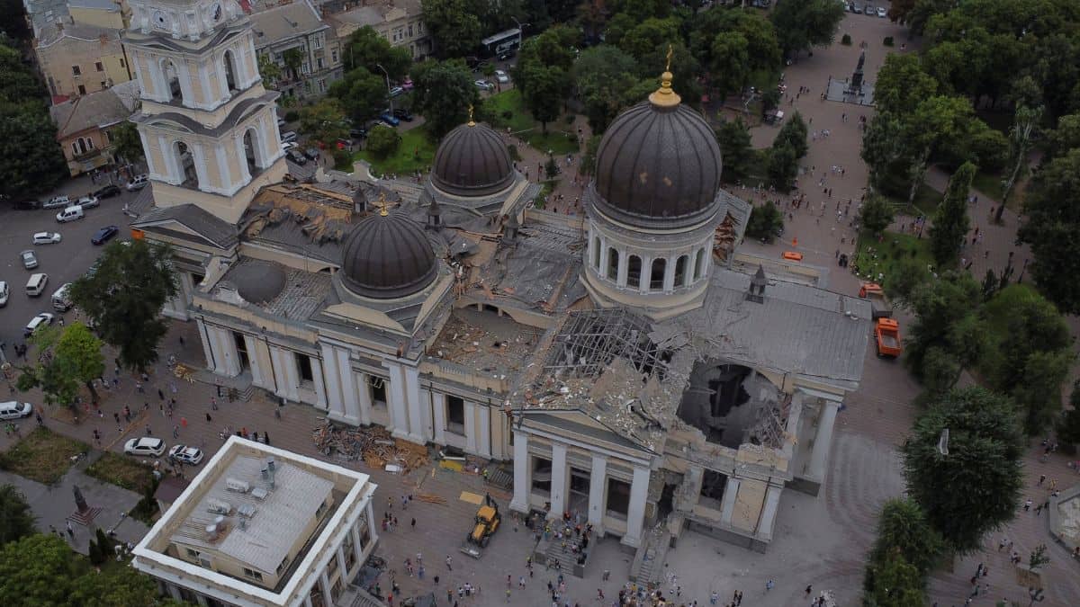 UNESCO condemns Russia's 'brazen' strike on Odesa UNESCO condemns Russia's 'brazen' strike on Odesa