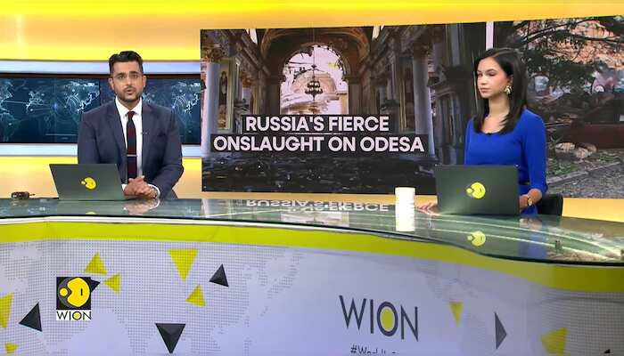Russian strike ‘severely damages’ historic Odesa cathedral, leaves one dead