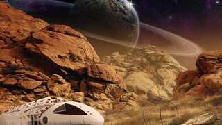 Scientists suggest alien spaceship 'may have crash-landed on Mars’