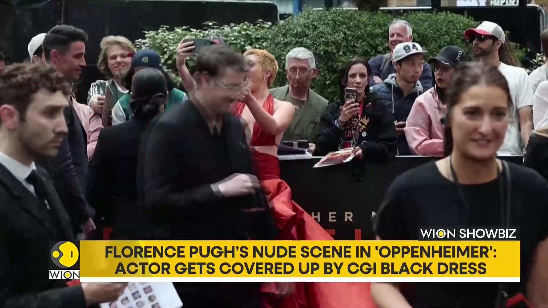 Florence Pugh s Nude Scene In Oppenheimer Covered Up By CGI Black 