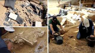 Over 100 tombs discovered at 2,000-year-old Roman cemetery in Gaza