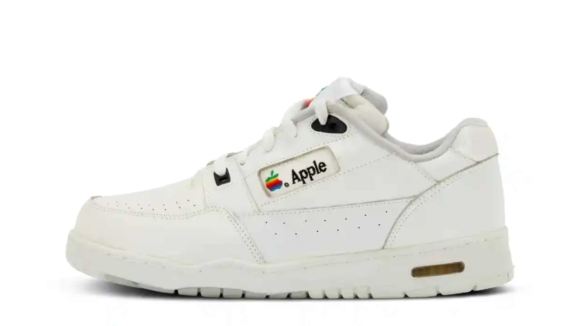 Collector's dream: 'Ultra-rare' Apple trainers hit auction with $50,000 price tag Collector's dream: 'Ultra-rare' Apple trainers hit auction with $50,000 price tag