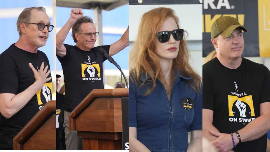 Bryan Cranston leads star-studded Times Square rally amidst SAG-AFTRA strike: We will not have you...