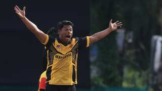 Malaysia's Syazrul Idrus takes seven-for against China to record best bowling figures in T20Is