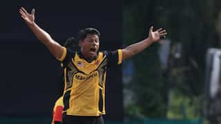 Malaysia's Syazrul Idrus takes seven-for against China to record best bowling figures in T20Is