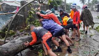 Philippines: Thousands without power as Typhoon Doksuri lashes northern part of nation