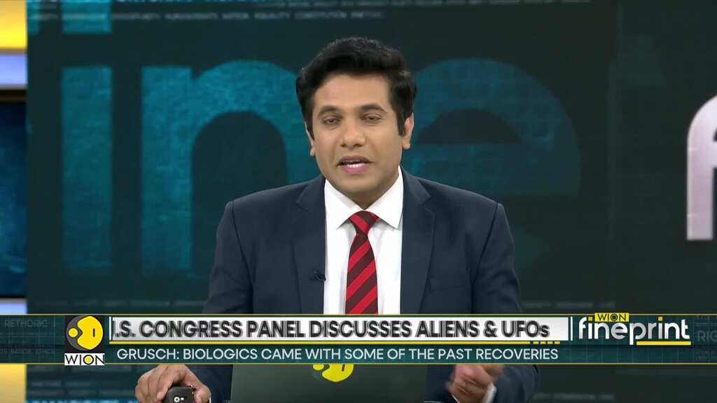 UFO hearing: Ex-Airforce intelligence officer testifies
