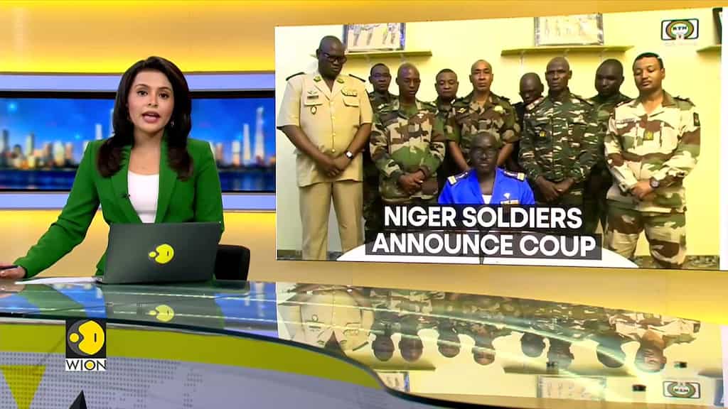 Niger soldiers announce coup and president’s removal on TV