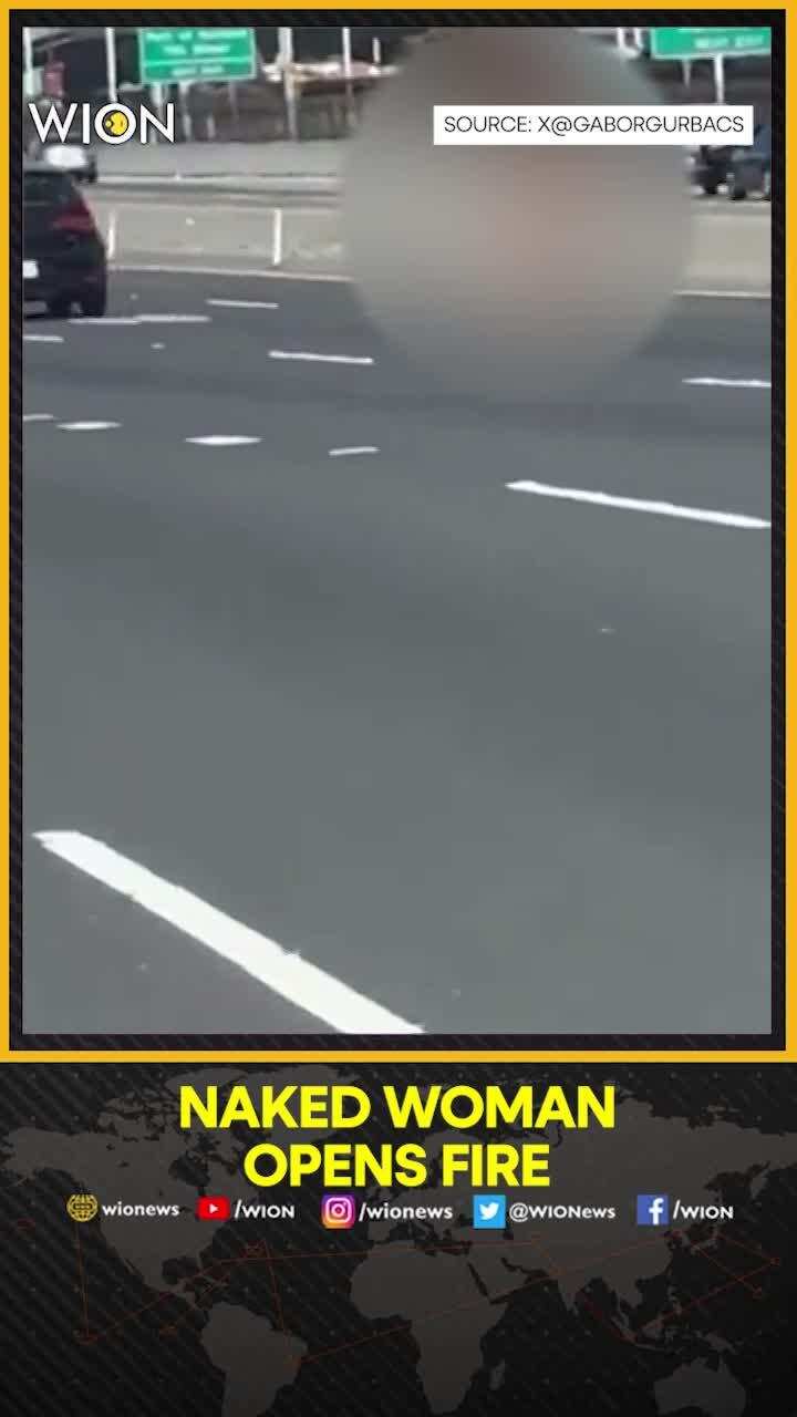 Woman walks naked on Bay Bridge, opens fire indiscriminately during rush hour