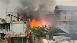 India: Fresh spell of arson engulfs Manipur town as oppn MPs plan more protests