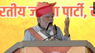 PM Modi pats his govt's back for working towards farmer welfare in Rajasthan