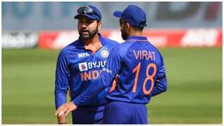 WI vs IND: 'I've answered this a lot of times' - Rohit to reporter when asked about Kohli's lack of big knocks