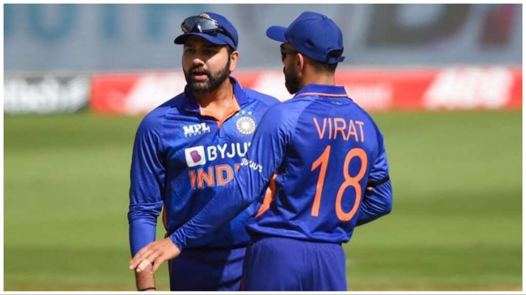 WI vs IND: 'I've answered this a lot of times' - Rohit to reporter when asked about Kohli's lack of big knocks
