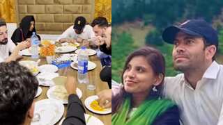 Watch: Video of cross-border couple Anju-Nasrullah enjoying dinner goes viral