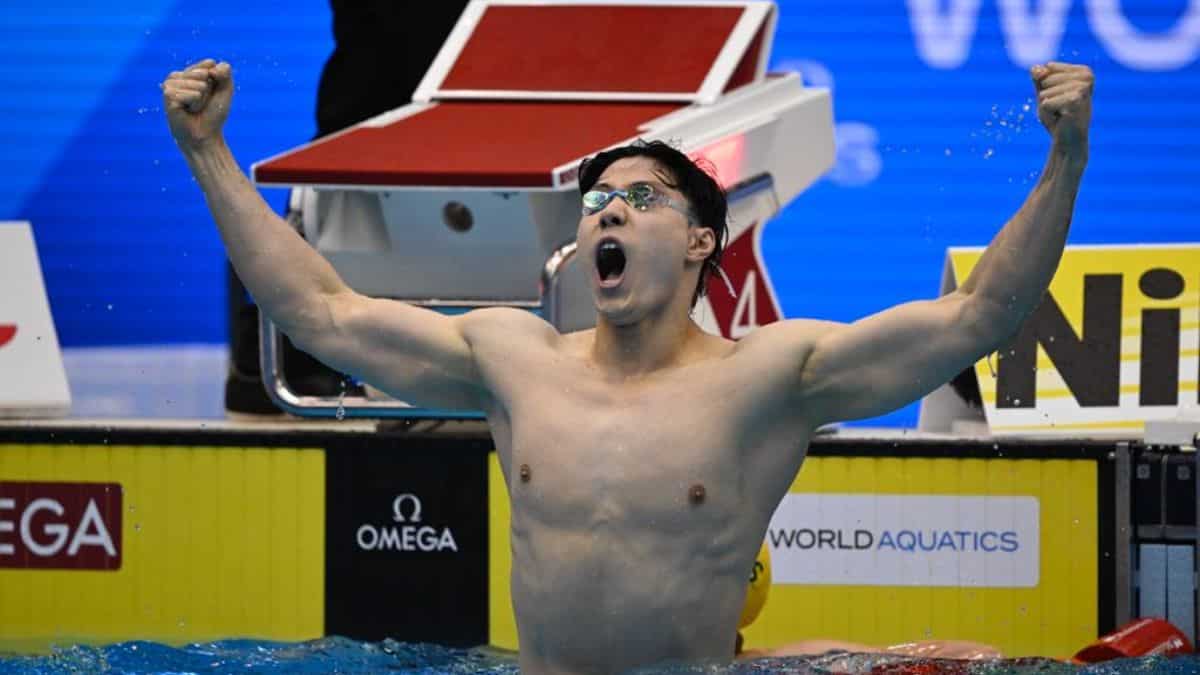 Swimming: China's Qin Haiyang smashes 200m breaststroke world record, claims hat-trick at worlds