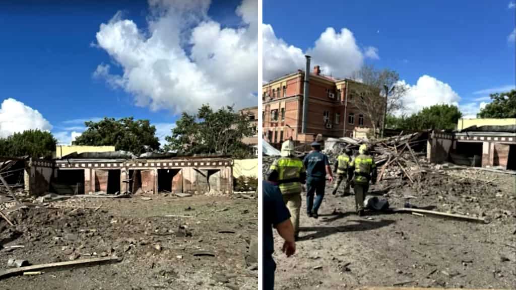 Moscow claims to have shot down Ukrainian missiles over Russian cities Taganrog, Azov