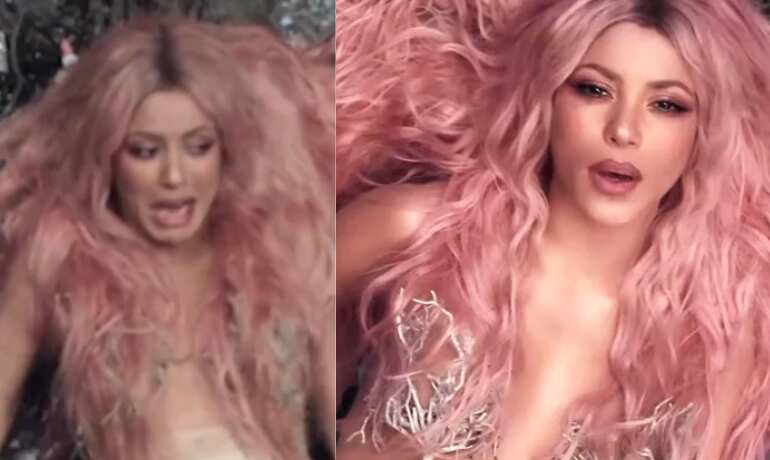 Hilarious! Shakira's fun encounter with a rat while shooting Copa Vacía music video 