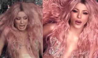 Hilarious! Shakira's fun encounter with a rat while shooting Copa Vacía music video 