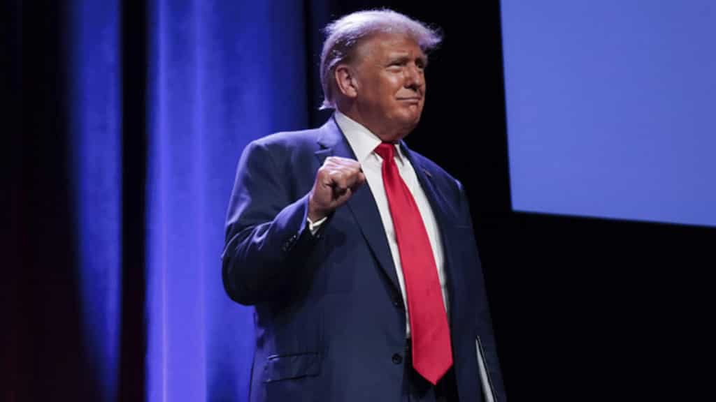 Trump retains Republican frontrunner status, denigrates DeSantis as 'DeSanctis'
