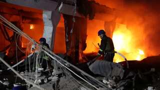 Russia strikes Dnipro amid reports of Ukraine using North Korean rockets