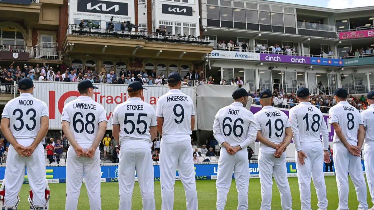 Ashes 2023: Why Ben Stokes' men swapped shirts on Day 3 of the Oval Test? | Know More Ashes 2023: Why Ben Stokes' men swapped shirts on Day 3 of the Oval Test? | Know More