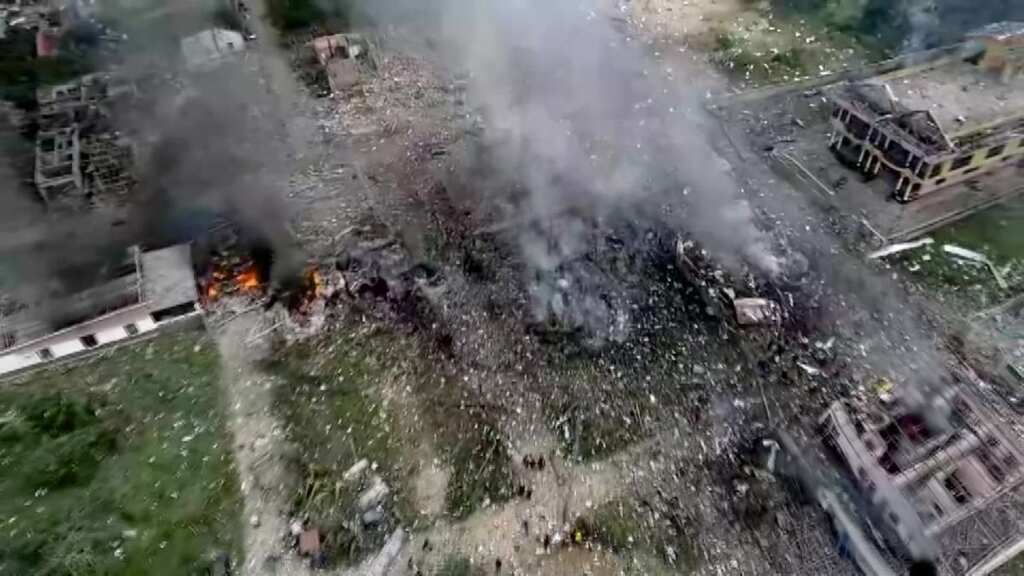 Thailand: 12 dead, 115 injured in explosion, blaze at fireworks warehouse