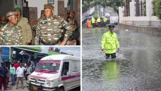 Top 10 world news: China issues red alert for torrential rain, Niger coup leaders under pressure, and more