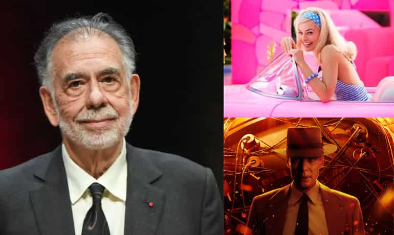 Victory for Cinema! Francis Ford Coppola is all praise for Barbie and Oppenheimer box office success Victory for Cinema! Francis Ford Coppola is all praise for Barbie and Oppenheimer box office success