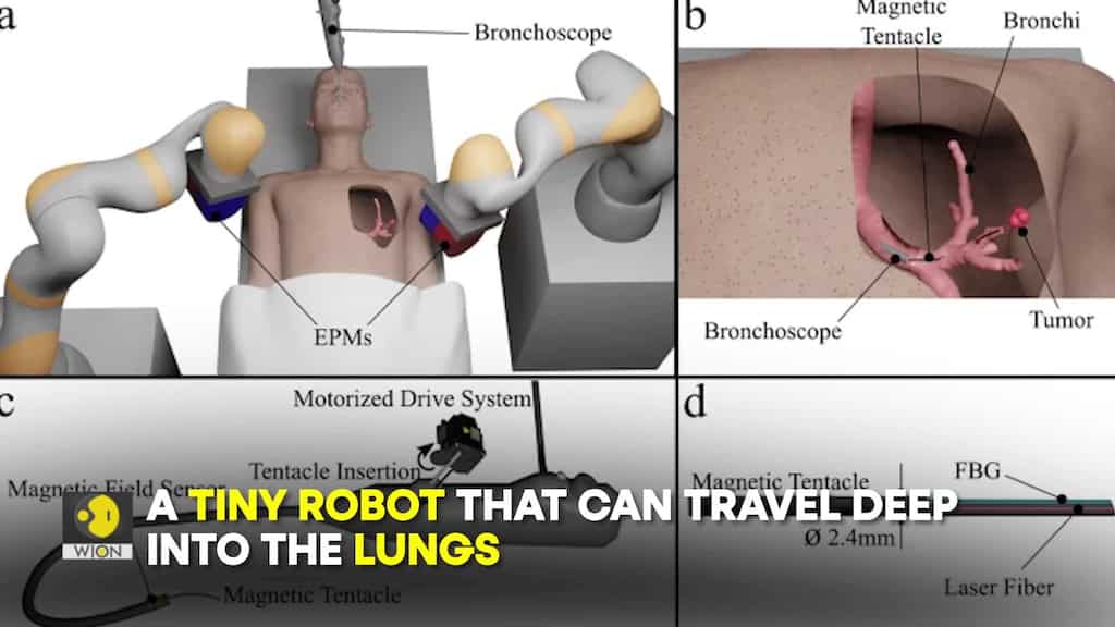 Tiny surgical robots to make breakthrough in cancer treatment with magnetic tentacles