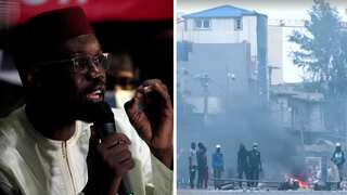 Clashes erupt in Senegal after opposition leader Ousmane Sonko charged and detained