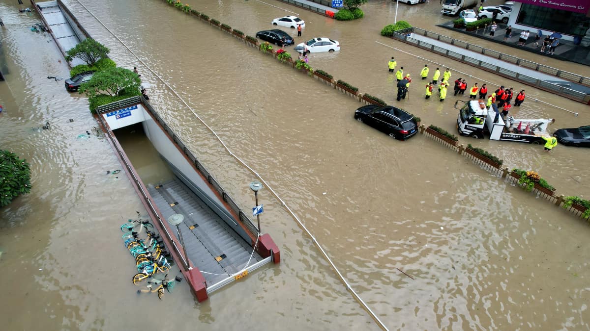 Damage in China's Fujian