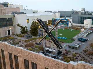 Watch: Giant, illuminating ‘X’ sign taken down from Elon Musk firm's headquarters after massive uproar