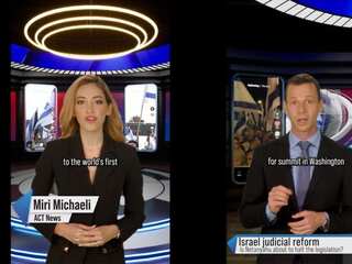 Israeli anchors launch AI-powered news presented by digital avatar clones