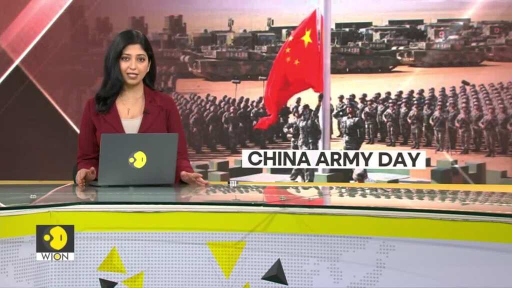 China celebrates 96th Army Day, Chinese Defence Minister General Li Shagfu addresses event