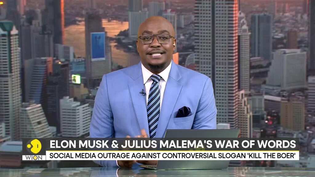 One of world's wealthiest versus South African political leader